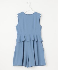 Feroux 【接触冷感・UVカット・吸水速乾】ラッシュガードペプラム オールインワン