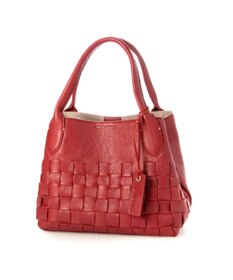 UNBILLION アトランタ ATLANTA / 牛革メッシュ手提げトート