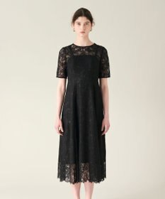 GRACE CONTINENTAL コードレースフレアドレス