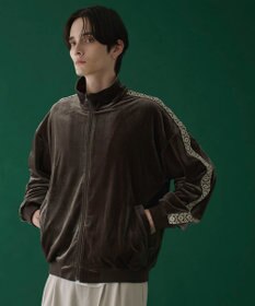 WEGO ベロアライントラックジャケット