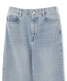 BEIGE， 【洗える】VICTOR / ワイドデニムパンツ