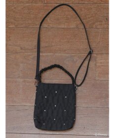 Green Parks ミッキーフレンド／キルティングビジューバッグ