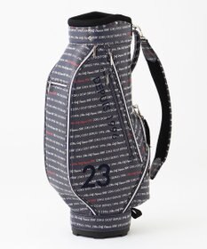 23区GOLF 【UNISEX】ロゴ総柄 キャディバッグ