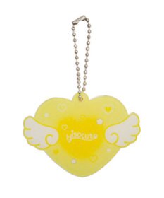 WEGO 【痛バ＆推し活グッズ】ハートエンジェルIDフォトケースキーホルダー