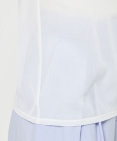 uncrave トリコットシフォン ハーフスリーブカットソー