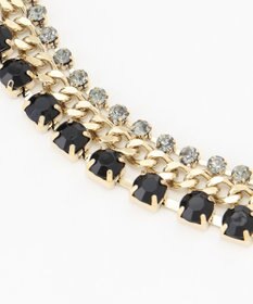 自由区 【SHIHOさん着用】ビジューレーン ネックレス