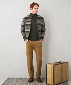 JOSEPH ABBOUD 【裏起毛/ストレッチ】5ポケットオーガニックカルゼ パンツ