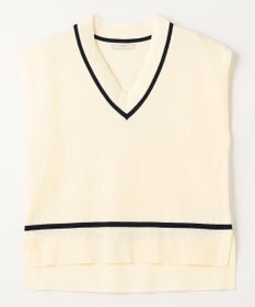 ANY L 【洗濯機可能】チルデンニットベスト