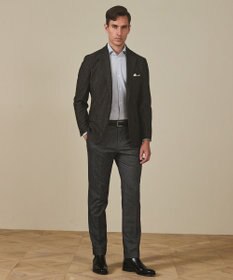 GOTAIRIKU 仕事で着られる 秋冬の綿パン【ストレッチ】コットンモールスキンストレッチパンツ