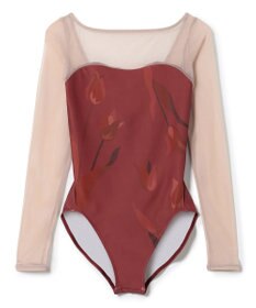 Chacott ロングスリーブレオタード