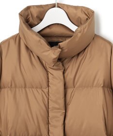 23区 L 【Oggi掲載】シレータフタ ハイネック ショート ダウンコート