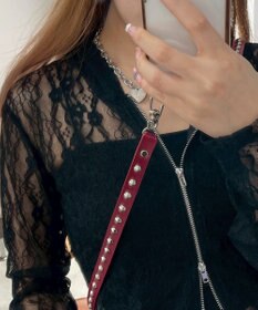 WEGO PUスタッズストラップ