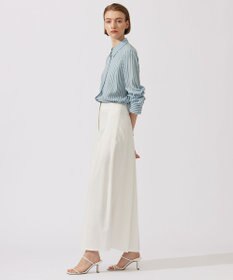 ICB L 【洗える】PlaX コットンソフトデニムスカート