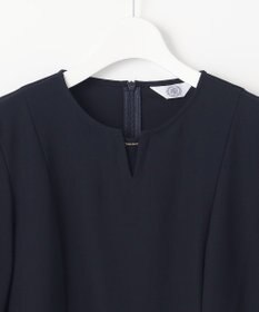 J.PRESS LADIES 【洗える】RELAXIONツイル クルーネック ブラウス