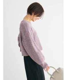 Green Parks ・ＥＬＥＮＣＡＲＥ　ＤＵＥ　ミックスシャギーニット