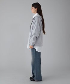 WEGO 【ユニセックス着用ITEM/MLサイズ展開】フェイクスウェードZIPパーカー