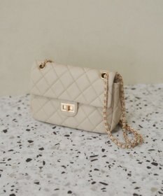 WEGO 【ANGIE VINTAGE】キルティングショルダーBAG