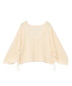 AMERICAN HOLIC 2WAYレース編みニットカーディガン