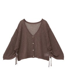 AMERICAN HOLIC 2WAYレース編みニットカーディガン