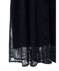 earth music&ecology ＳＥＴ２点　シースルーブラウス付きキャミワンピース