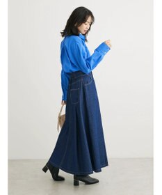 Green Parks ・ＳＵＧＡＲ　ＳＰＯＯＮ　コルセット風フレアスカート