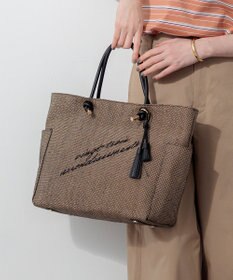 23区 【先行予約】ロゴ刺繍 雑材 トートバッグ