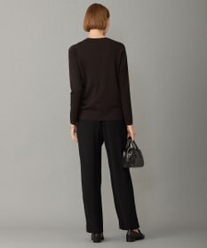 ICB 【洗える】エクストラファインメリノ クルーネックプルオーバー