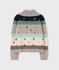 Paul Smith タッセルジャカード カーディガン