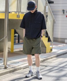 WEGO 【ウエストゴム/紐/速乾/洗濯可/SMLサイズ展開】ナイロンイージーショーツ