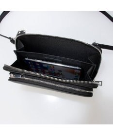 UNBILLION VERYコラボ ペルケ perche / 牛革ウォレットチェーンショルダーバッグ