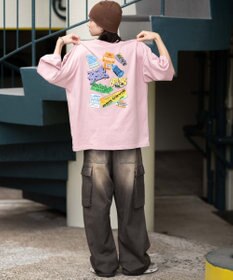 WEGO 【ユニセックス着用ITEM/SMLサイズ展開】別注BENDAVISクールタッチグラフィックT（SS）