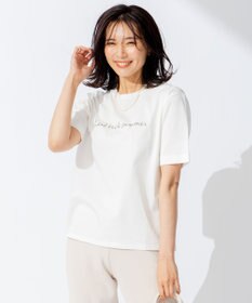 洗える】スーピマコットン ロゴ Tシャツ / 23区 | ファッション通販