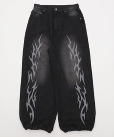 WEGO トライバルデニムパンツ