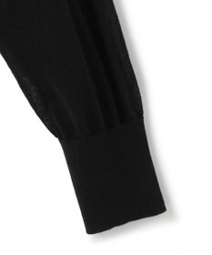 23区 S 【一部店舗限定/洗える】ライトシアーニット ジップカーディガン