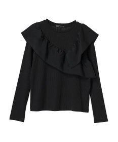 Green Parks ・ＳＵＧＡＲ　ＳＰＯＯＮ　アシンメトリーフリルロンＴＥＥ