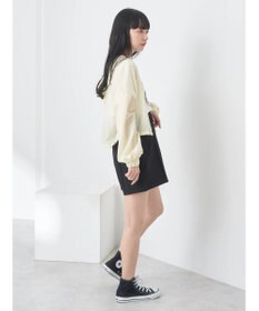 earth music&ecology シアーフードブルゾン