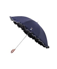 MOONBAT 【WEB限定】POLO RALPH LAUREN（ポロ ラルフローレン）晴雨兼用日傘 長傘 ワンポイントベア刺繍 フリル 一級遮光 遮熱 UV