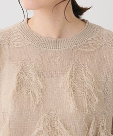 Green Parks フリンジニットプルオーバー