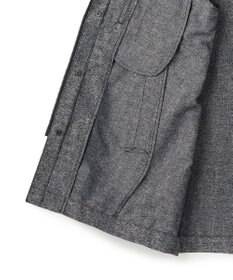 JOSEPH HOMME 新素材【4WAY】ライトラスターシャンブレー　ダウンコート