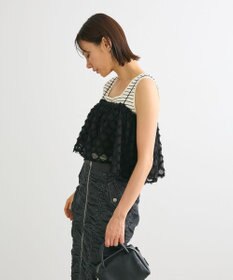 Green Parks ・ＥＬＥＮＣＡＲＥ　ＤＵＥフリンジジャカードビスチェ