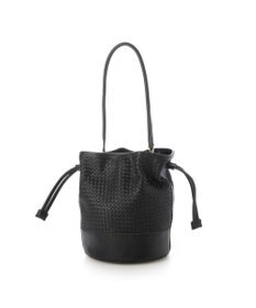 UNBILLION 【テレビ ドラマ着用アイテム】ペルケ perche / レザーメッシュ2wayバゲットバッグ