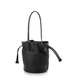 UNBILLION 【テレビ ドラマ着用アイテム】ペルケ perche / レザーメッシュ2wayバゲットバッグ