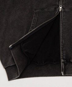 WEGO 【ユニセックス着用ITEM】ブリーチグラフィックZIPパーカー