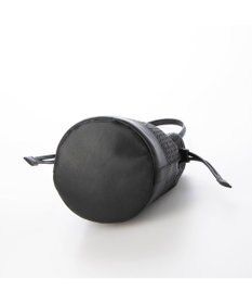 UNBILLION 【テレビ ドラマ着用アイテム】ペルケ perche / レザーメッシュ2wayバゲットバッグ