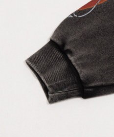 WEGO 【ユニセックス着用ITEM】ブリーチグラフィックZIPパーカー