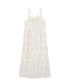 earth music&ecology フラワーバッククロスキャミワンピース