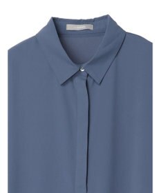 Green Parks armonia．配色シャツワンピース