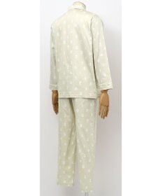 ワコール／睡眠科学 【メンズパジャマ】　長袖　長ズボン　SOU・SOU（R）　綿100%　サテン生地　睡眠科学／ワコール　 YGX637