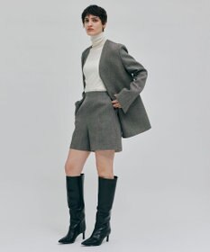 BEIGE， GRANET / ウールリバーショートパンツ