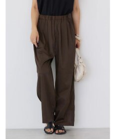 AMERICAN HOLIC イージーケア＋接触冷感ウエストタックワイドパンツ